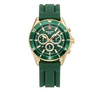 swiss alpine military Men's Watch Analogue Quartz Chronograph 7034.9814SAM Silicone, Strap.