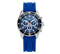 swiss alpine military Men's Watch Analogue Quartz Chronograph 7034.9836SAM Silicone, Strap.