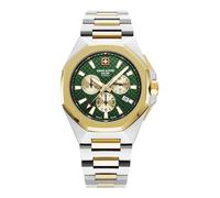 Swiss Alpine Military Men's Watch Chronograph Analog Quartz 7005.9144SAM Steel