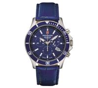 Swiss Alpine Military Men's Watch Chronograph Analog Quartz 7022.9535SAMLeder