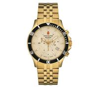 swiss alpine military Men's Watch Chronograph Analogue Quartz 7022.9 Stainless Steel