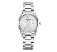 swiss alpine military Women's Analogue Quartz Watch 77767.1 Stainless Steel, Steel/Steel/Silver - 1132sam, bracelet