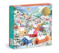 Swiss Alpine Village 500 Piece Foil Puzzle