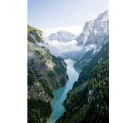 Swiss Alps Mountains in Switzerland Journal: 150 page lined notebook/diary