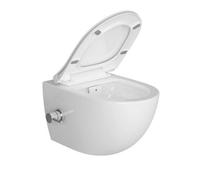 Swiss Aqua Technologies Infinitio Rimless Wc With Bidet Function + Softclose Seat (Satinf011Rrexpbfc)