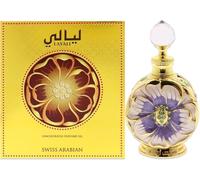 Swiss Arabian Layali For Women- EDP Spray - Floral, Oud Luxury Fragrance From Dubai- Addictive and Long-Lasting Perfume With Black Currant, Ylang Ylang, Rose, Jasmine, Amber Notes - 50ml