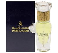 Swiss Arabian Perfumes "Sultan" - Parfum Oil for Unisex - Majestic Blend of Cedar, Bergamot, White musk Fragrance - Long Lasting Fragrance, CPO Unisex - Alcohol Free, Travel Friendly- (mini) 0.4 oz
