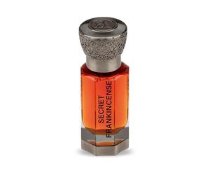 Swiss Arabian Secret Frankincense - Luxurious Concentrated Perfume Oil - Long Lasting Artisan Perfume with Notes of Rose, Violet, and Oud - 0.4 oz