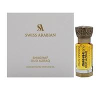 Swiss Arabian Shaghaf Oud Azraq - Luxurious Concentrated Perfume Oil - Long Lasting Artisan Perfume with Notes of Honey, Amber, and Leather - 0.4 oz