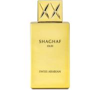 Swiss Arabian Shaghaf Oud - Unisex - EDP Spray - Oud, Gourmand Luxury Fragrance From Dubai - Seductive, Long-Lasting Perfume With Saffron, Rose, Praline, Vanilla Notes -75ml