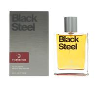Victorinox Swiss Army Black Steel Eau de Toilette 100ml Spray For Him - NEW. EDT