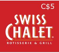 Swiss Chalet C$5 Gift Card CA