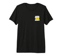 Swiss Cheese Minimalist Badge Patch Premium T-Shirt
