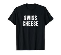 Swiss Cheese Value Graphic T-Shirt, Men, Black, S