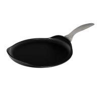 Swiss Diamond Nonstick Frying Pan Hybrid Ceramic and Diamond-Infused Crepe Pan, PFAS- and PFOA-free, Dishwasher and Oven Safe Fry Pans, 10.25-Inches