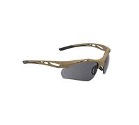 Swiss Eye Safety Glasses - Eye Attac, Polycarbonate Lenses, Rubber Frame, Smoke/Orange/Clear Lens, Unisex-Adults