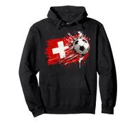 Swiss Flag Boys Kids Switzerland Pullover Hoodie