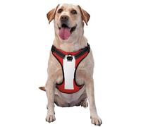 Swiss Flag Dog Harness for Small, Medium, and Large Dogs â€“ Reflective Straps, Adjustable Fit with Quick-Release Buckles