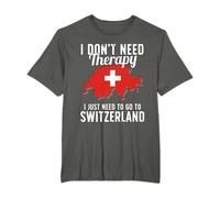 Swiss Flag I Switzerland Flag I Vacation Switzerland T-Shirt