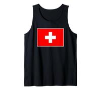 Swiss Flag of Switzerland Tank Top