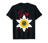 Swiss Flower Alps Hiking Edelweiss T-Shirt