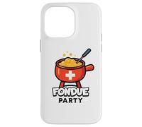 Swiss Fondue Party Apres Ski or Anytime Case for iPhone 14 Pro Max