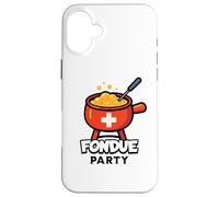 Swiss Fondue Party Apres Ski or Anytime Case for iPhone 16 Plus