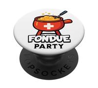 Swiss Fondue Party Apres Ski or Anytime PopSockets Adhesive PopGrip