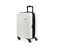 Swiss Gear 8018 Hardside Expandable Luggage with Spinner Wheels, White, 3-Piece Set (20/24/27), White, 3-Piece Set (20/24/27), 8018 Hardside Expandable Luggage with Spinner Wheels