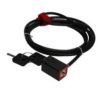 Swiss Laptop/Notebook Security UnPickable Patented Lock 5.5mm Steel Cable 1.8m