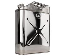 Swiss Link Stainless Steel Water Can 20L Portable Water Storage Container, 5 Gallon Jug for Camping, Emergency Storage, and Outdoor Activities