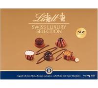 Swiss Luxury Selection Assorted Chocolate Box 193g - Premium Swiss Chocolate Gift Box, Assorted Chocolates, Christmas Gift for Family & Friends, Festive Treat