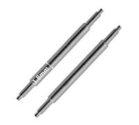 Swiss Made Universal Watch Spring Bars | Fits Any Watch With 18mm to 24mm Lug Widths | Sold As Pair | 1.8mm Diameter | Waterproof Stainless Steel Pins | Fits 18mm 19mm 20mm 21mm 22mm 23mm 24mm Lugs