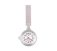 Swiss Medical Fob Watch Care Edition - Nurse Fob Watch - Personalized Watch NHS - Doctor - Hospital - Gift (Silver/White)