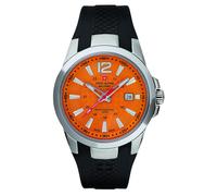 Swiss Alpine Military by Grovana, Men's Watch, Orange, 7058,.1839, 10ATM, Swiss Made