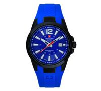 Swiss Military Alpine Mens Analog Quartz Watch 7058.1875SAM Silicone Blue