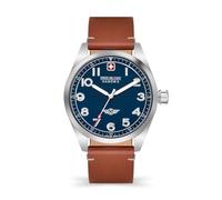 Swiss Military by Chrono Men Analog Quartz Watch with Leather Strap SMWGA2100402