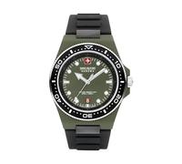 Swiss Military by Chrono Men Analog Quartz Watch with Silicone Strap SMWGN0001181