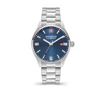 Swiss Military by Chrono Men Analog Quartz Watch with Stainless Steel Strap SMWGH2200302