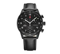 Swiss Military by Chrono Men's Chronograph Quartz Watch with Leather Strap SM34012.08