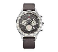 Swiss Military by Chrono Men's Chronograph Quartz Watch with Leather Strap SM34081.12