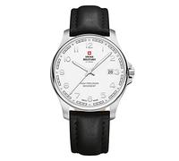 Swiss Military by Chrono Men's Quartz Watch with Analogue Display and Leather Strap SM30200.25