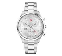 Swiss Military by Chrono White Dial Swiss Made Watch for Men - SM34097.02, White