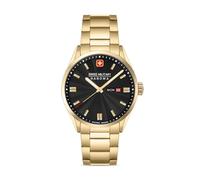 SWISS MILITARY HANOWA Analog Black Dial Men's Watch-SMWGH0001610, BLACK, Contemporary