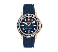 Swiss Military Hanowa Men Analog Quartz Watch with Silicone Strap SMWGN0001720