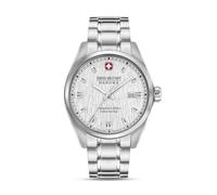 Swiss Military Hanowa Men's Wristwatch Analog Silver 42mm Stainless Steel Watch Wristwatch Men's Watches Watches Men's Bracelets Timepiece