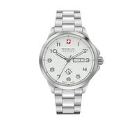 Land Stainless Steel Sports Analogue Watch - Smwgh2100302 Swiss Military Hanowa White One Size