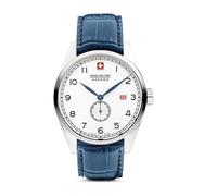 Swiss Military by Chrono Men Analog Quartz Watch with Leather Strap SMWGB0000702