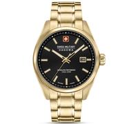 Swiss Military Hanowa Pioneer Men's Watch 41 mm Diameter with Stainless Steel Strap and Sapphire Glass, Silver, One Size, Bracelet