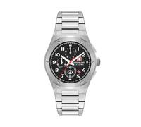 Swiss Military Hanowa SMWGI2102001 Men's Analogue Quartz Watch with Stainless Steel Strap, Silver, Standard Size, Bracelet